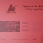 Cuaderno de Música Atenea